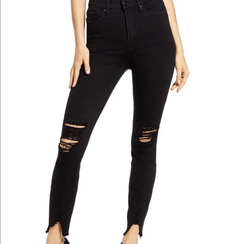 Good American Good Waist skinny jeans